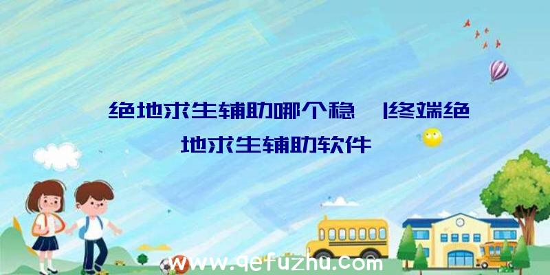 「绝地求生辅助哪个稳」|终端绝地求生辅助软件